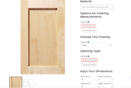 How to Measure for New Cabinet Doors